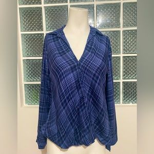 Rock & Republic long sleeve plaid shirt size S